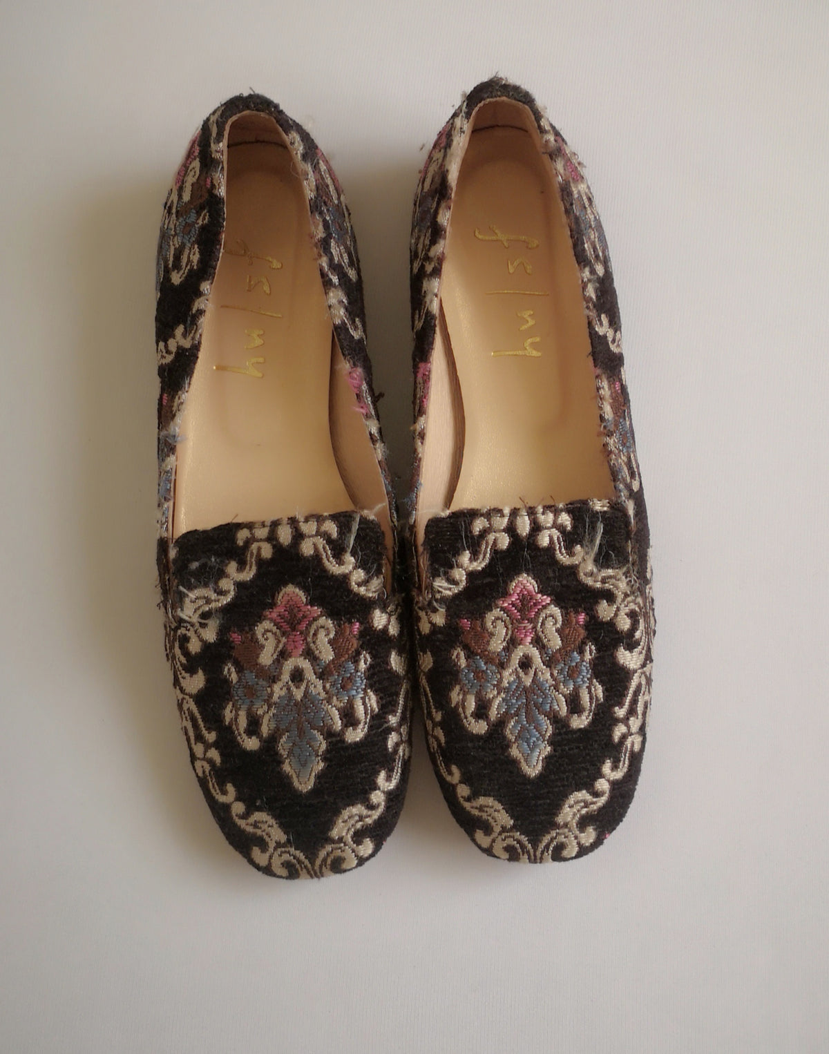 Zapatillas de cuero