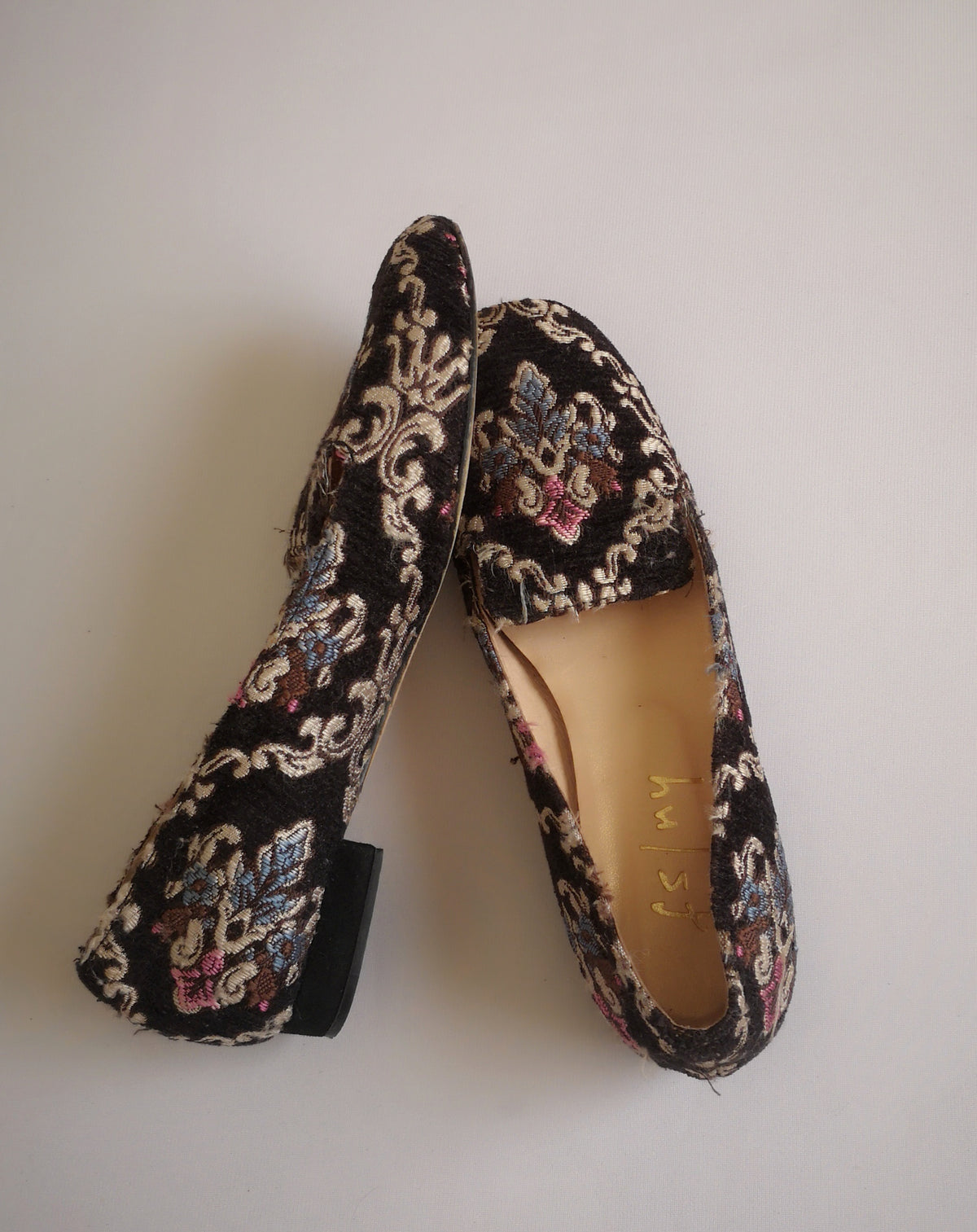 Zapatillas de cuero
