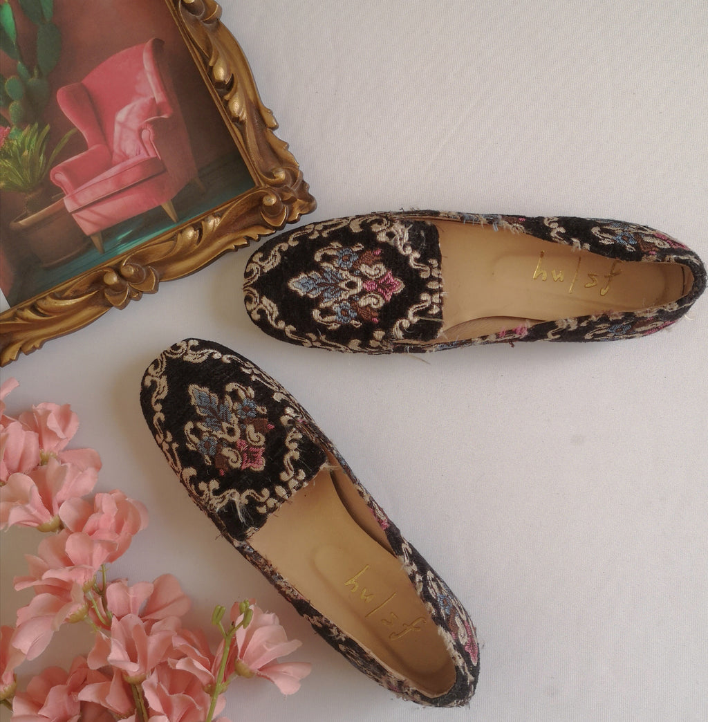 Zapatillas de cuero