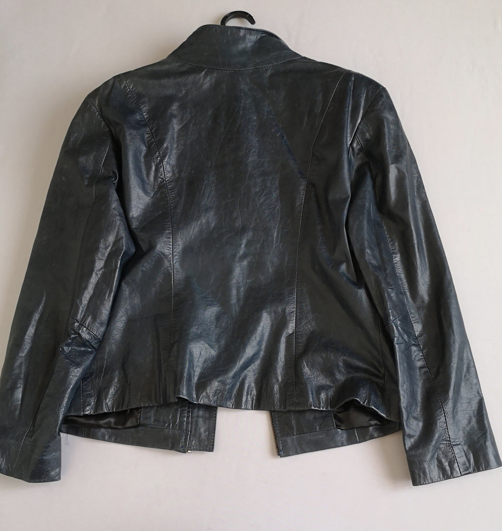 Chaqueta de cuero legítimo