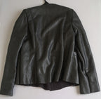 Chaqueta tipo cuero de borreguito adentro