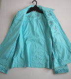 Chaqueta bordada de algodón