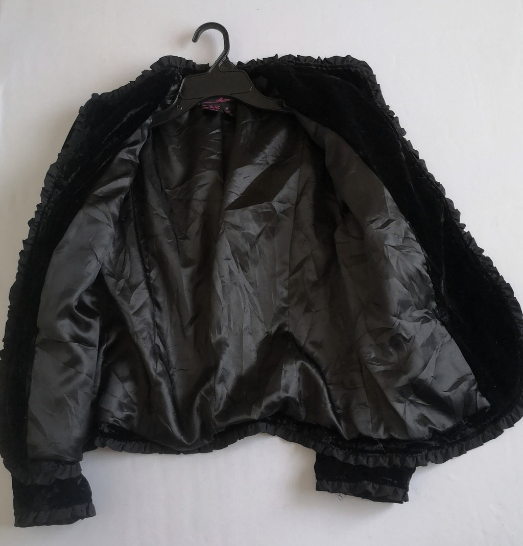 Chaqueta con botones de terciopelo