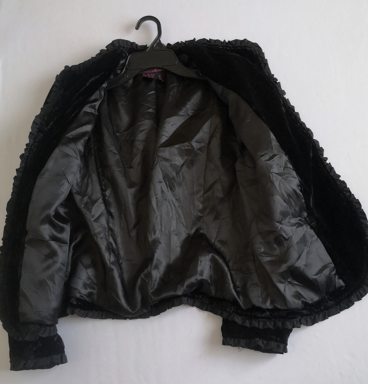 Chaqueta con botones de terciopelo