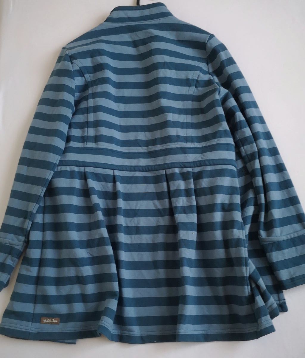 Chaqueta larga con bolsas
