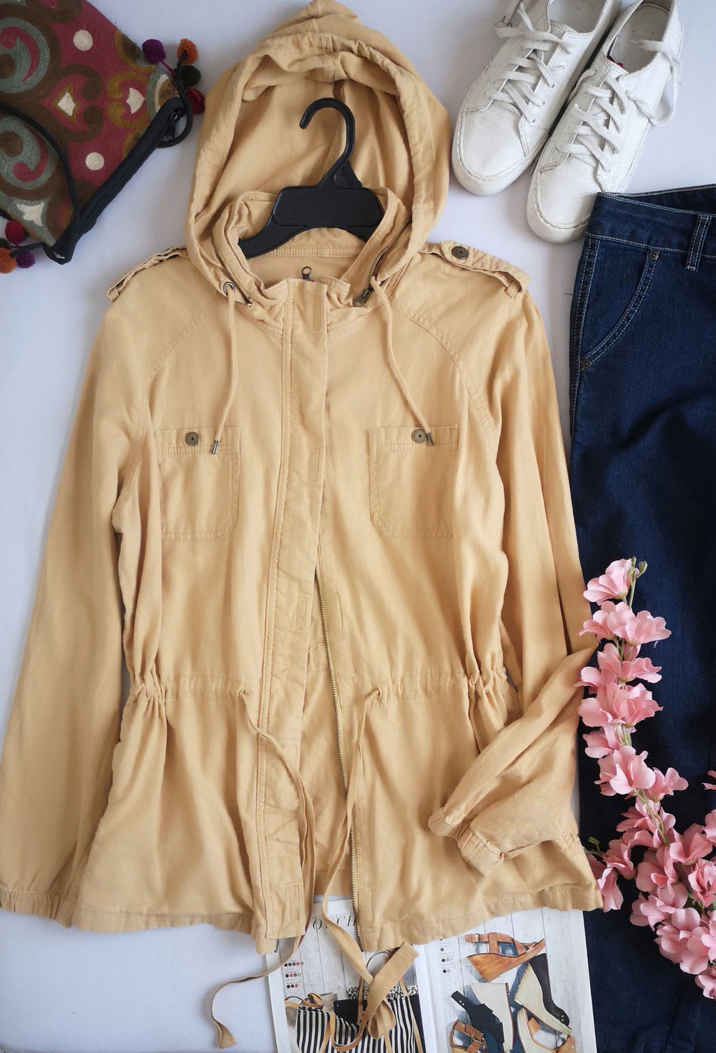 Parka de lino