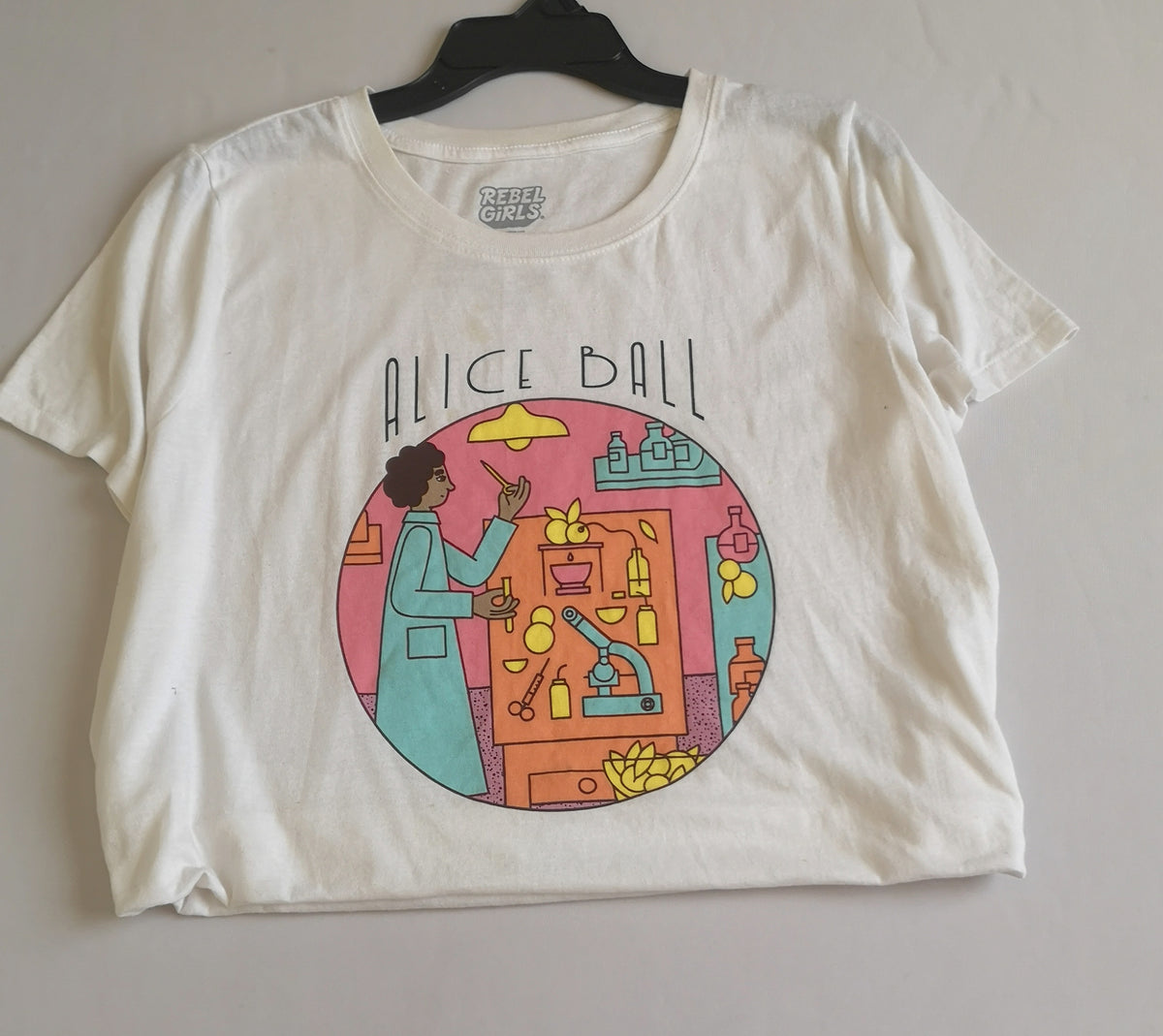 Blusa corta de algodón incluye collar ❤️
