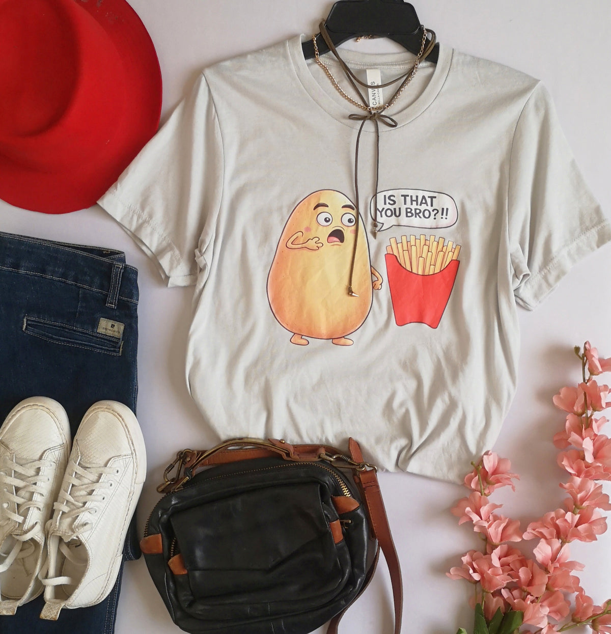 Blusa manga corta incluye collar