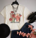 Blusa manga corta incluye collar ❤️