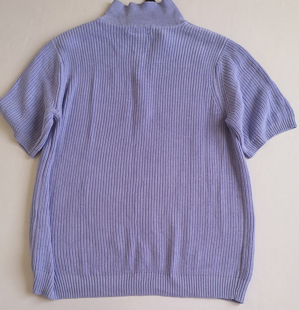 Blusa tejida incluye collar