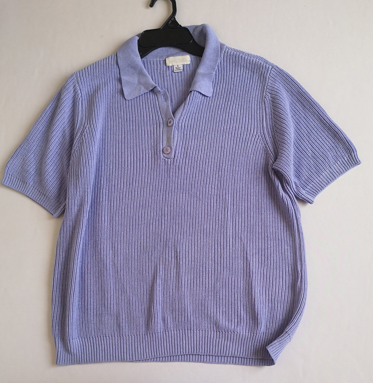 Blusa tejida incluye collar