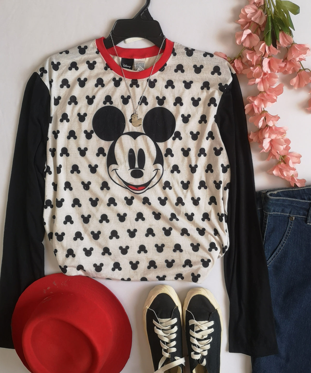 Blusa manga larga incluye collar 💙
