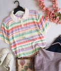 Blusa tejida tipo polo incluye lentes ❤️