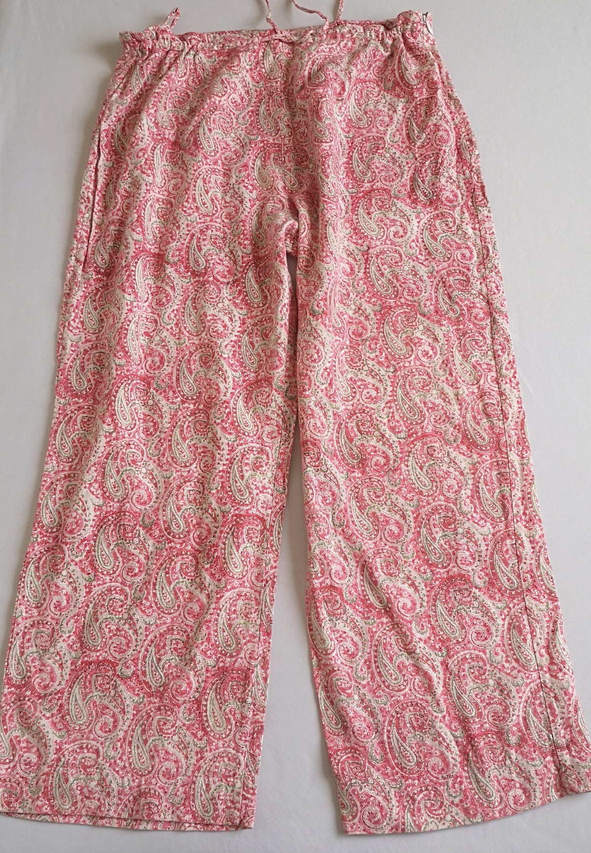 Blusa con palazzo de algodón