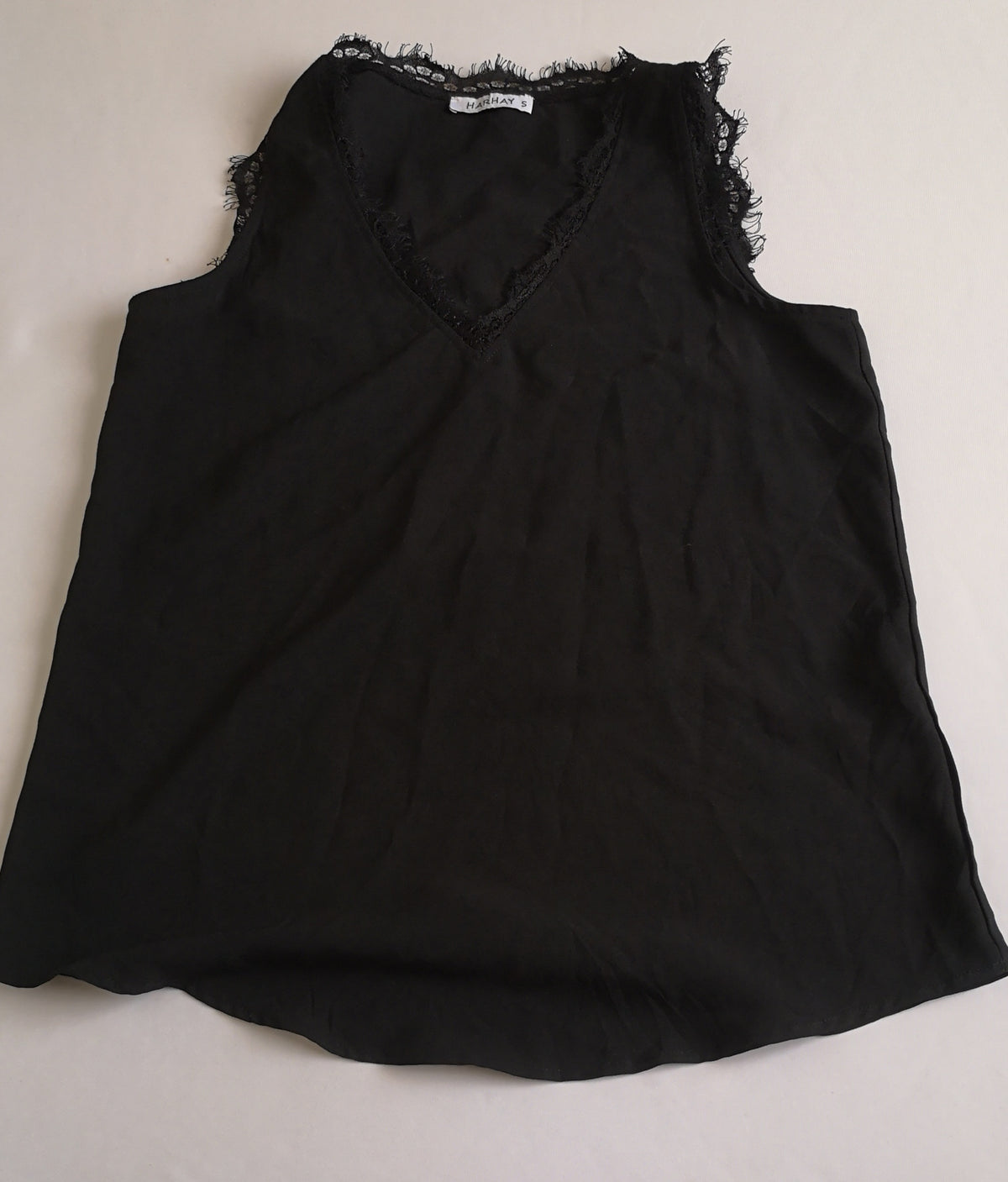 Blusa sin mangas con pantalón corte recto ⚓