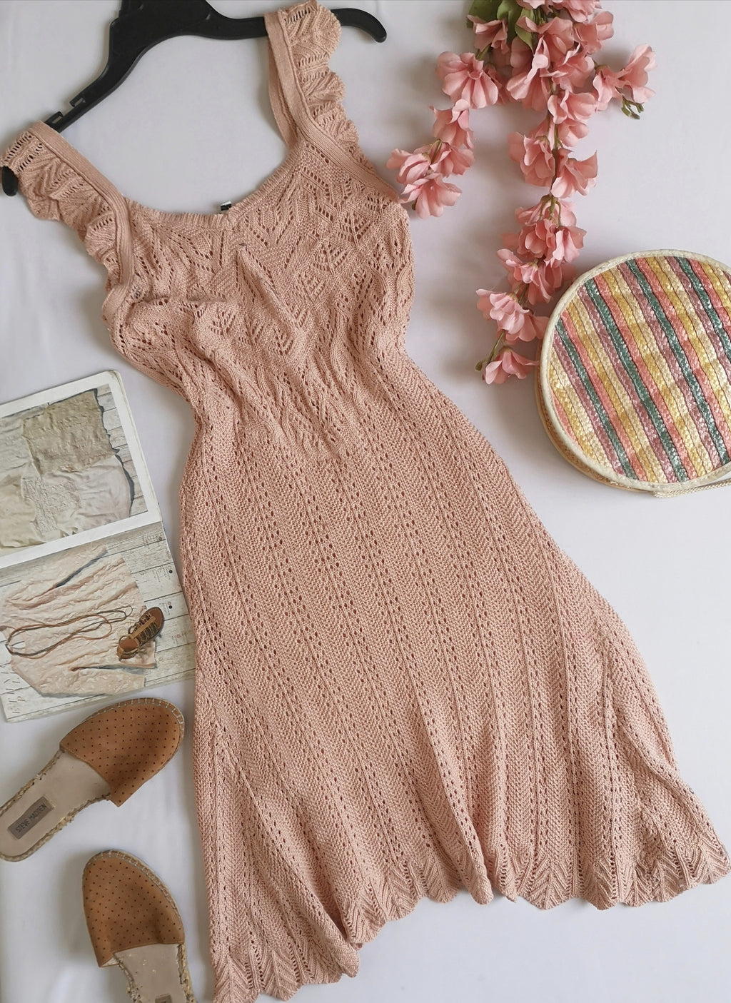 Vestido tipo crochet ❤️