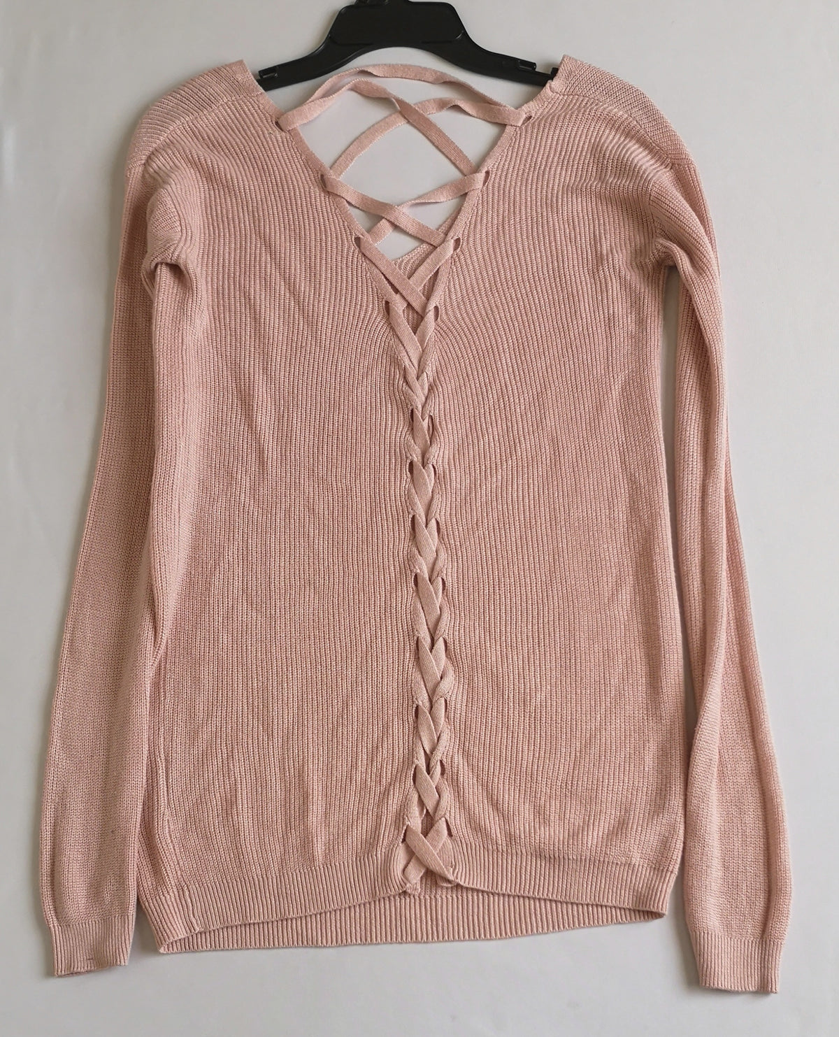 Falda bordada de lino con blusa tejida ⚓