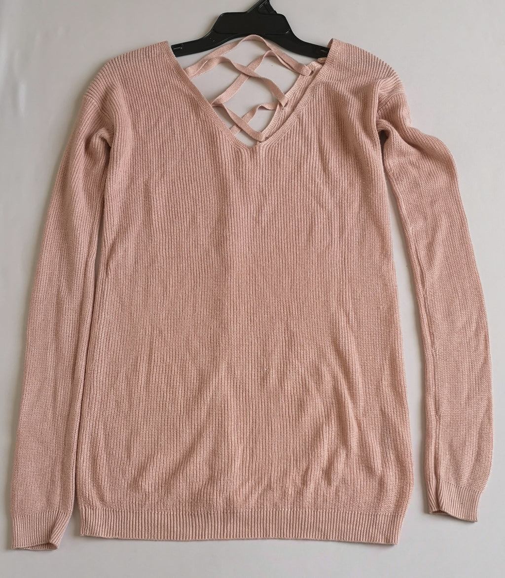 Falda bordada de lino con blusa tejida ⚓