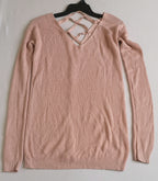 Falda bordada de lino con blusa tejida ⚓
