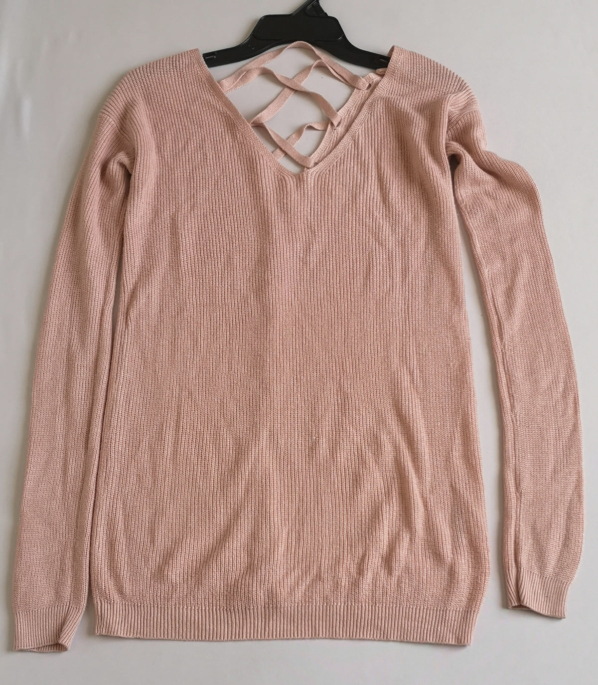 Falda bordada de lino con blusa tejida ⚓