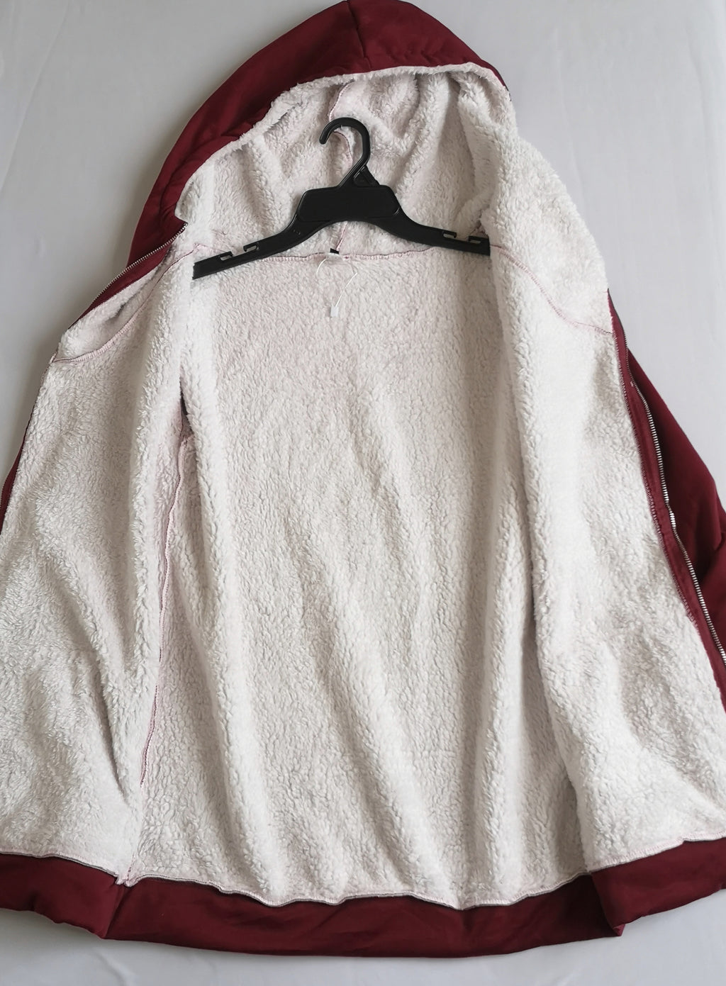 Jacket peludita de adentro