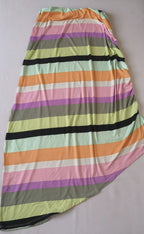 Blusa tipo boho con falda asimétrica