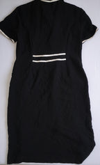 Vestido al tobillo con botones diferentes ⚓
