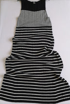 Vestido largo acanalado incluye cartera tejida ❤️