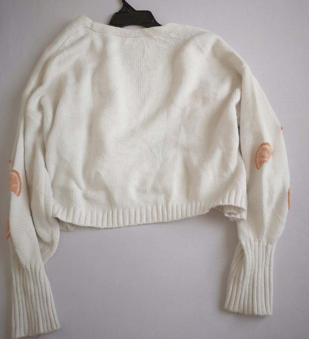 Sueter bordado incluye collar ❤️