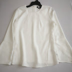 Blusa mangas estilo tulipán incluye collar ⚓