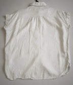 Blusa tipo over size con shorts
