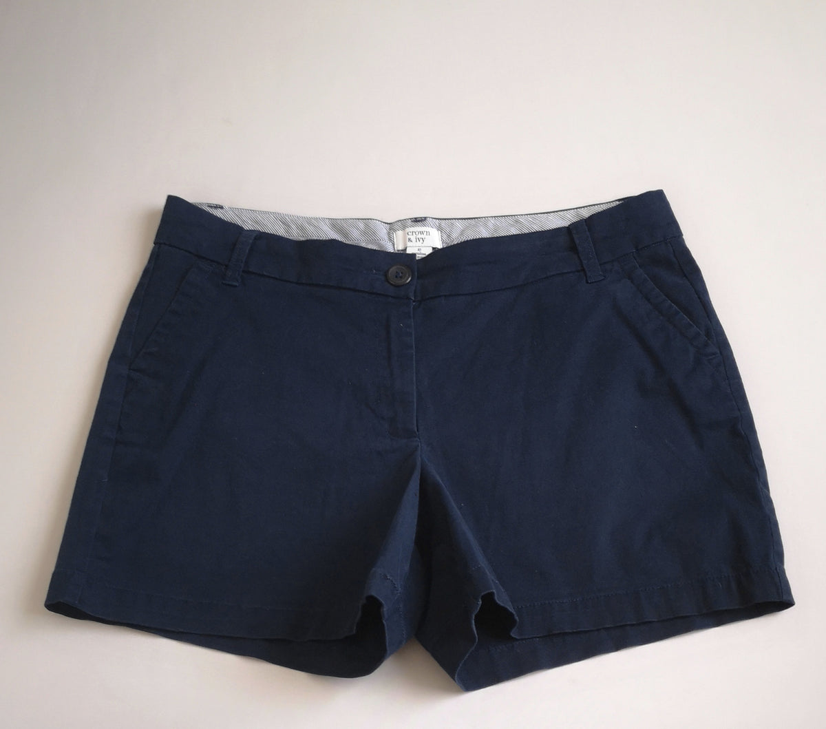 Blusa manga corta con short de gabardina ⚓