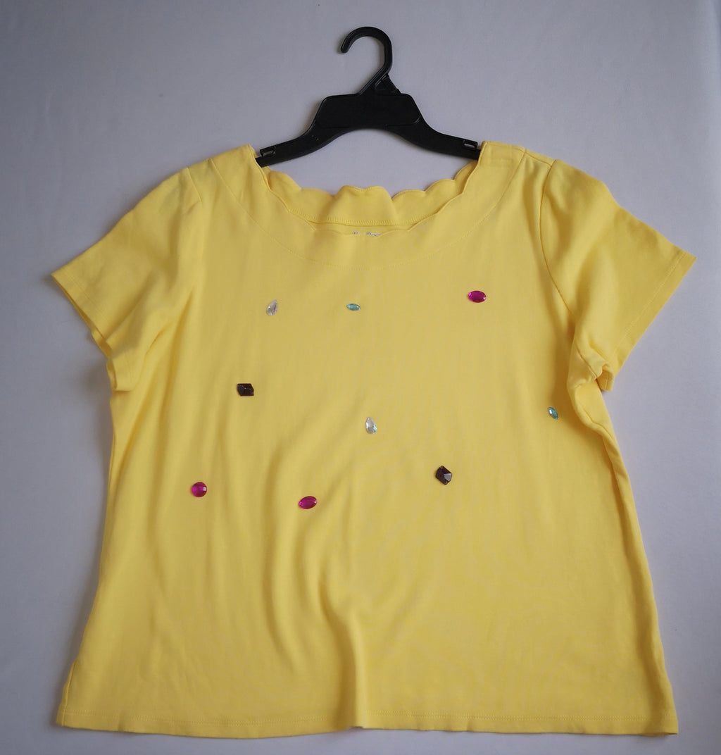 Blusa manga corta con short de gabardina ⚓