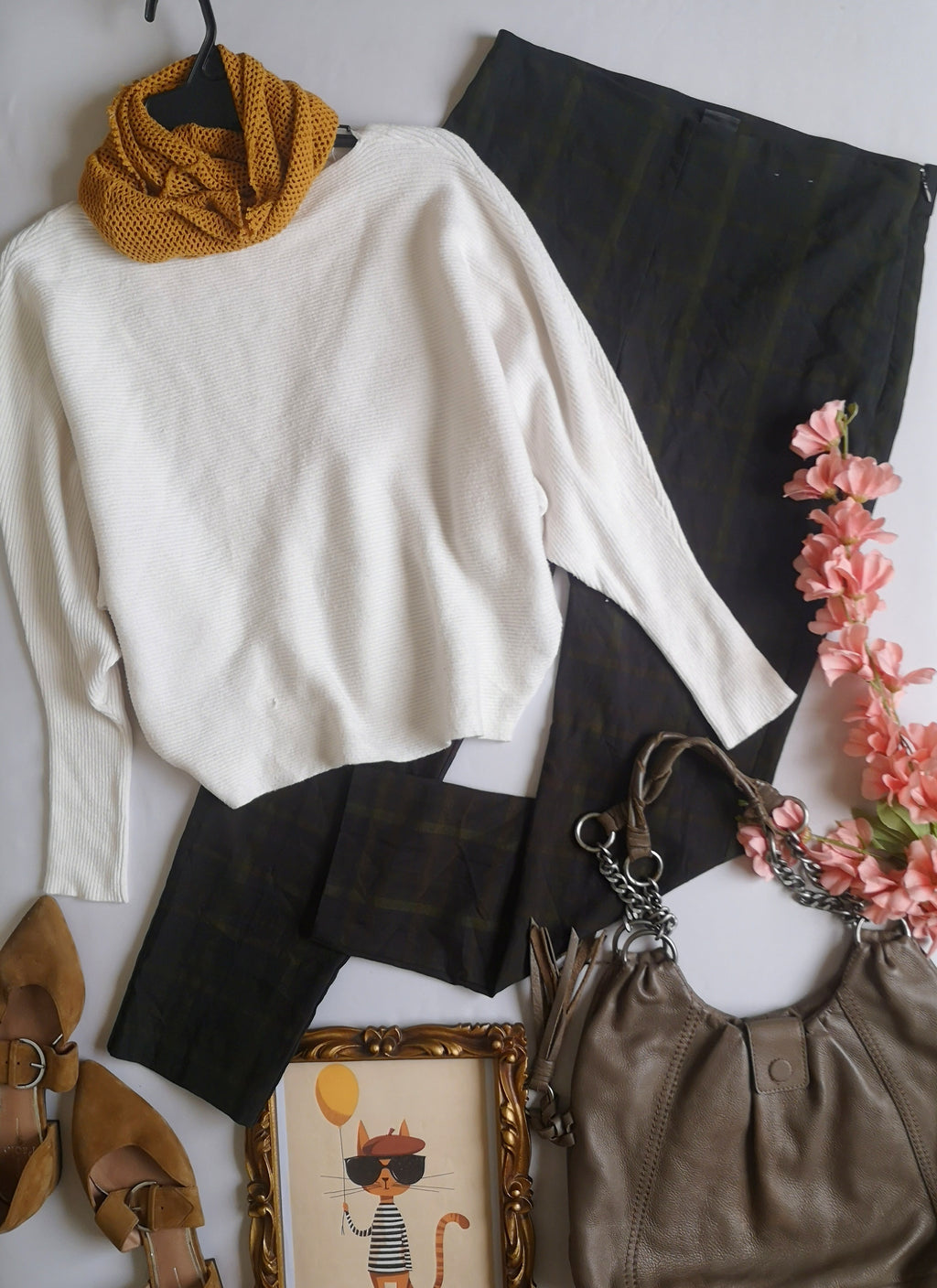 Blusa acanalada con pantalón stresh 💙