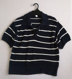 Blusa tejida incluye collar