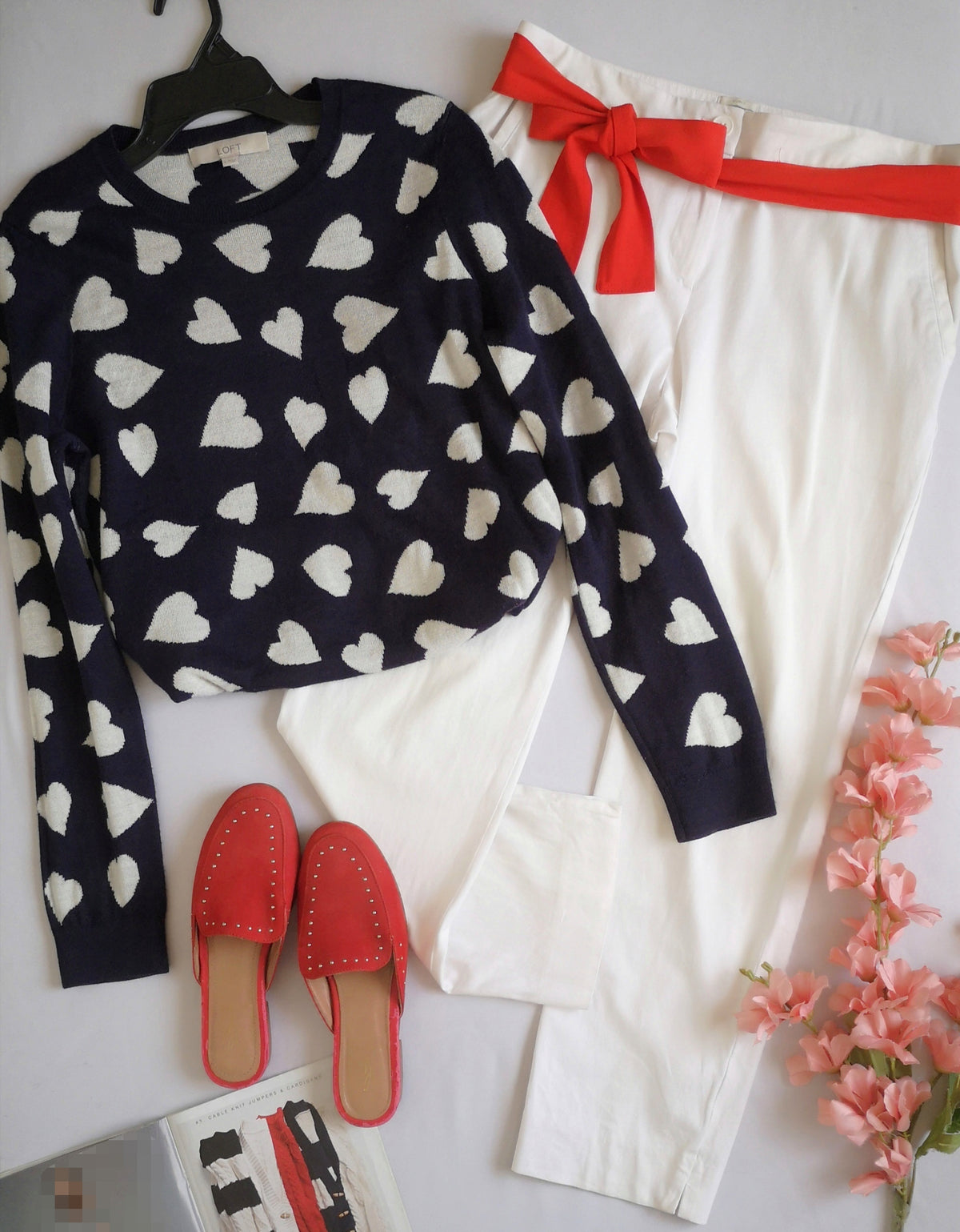 Blusa tipo sueter con pantalón corte recto ❤️