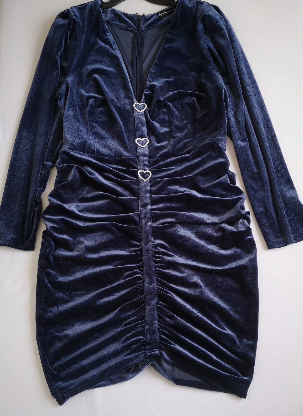 Vestido corrugado de adelante incluye cartera