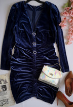 Vestido corrugado de adelante incluye cartera