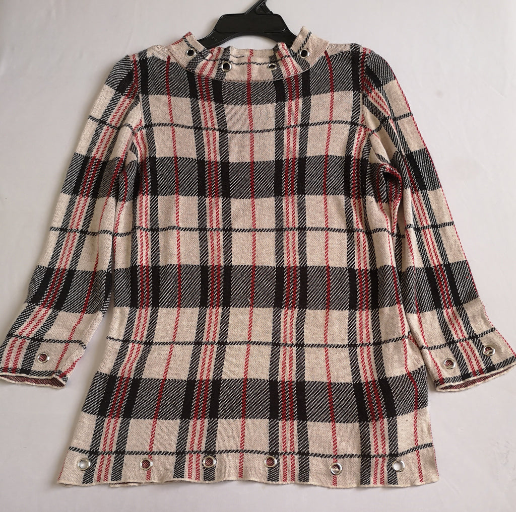 Pantalón de algodón cintura media con blusa tipo sueter liviano