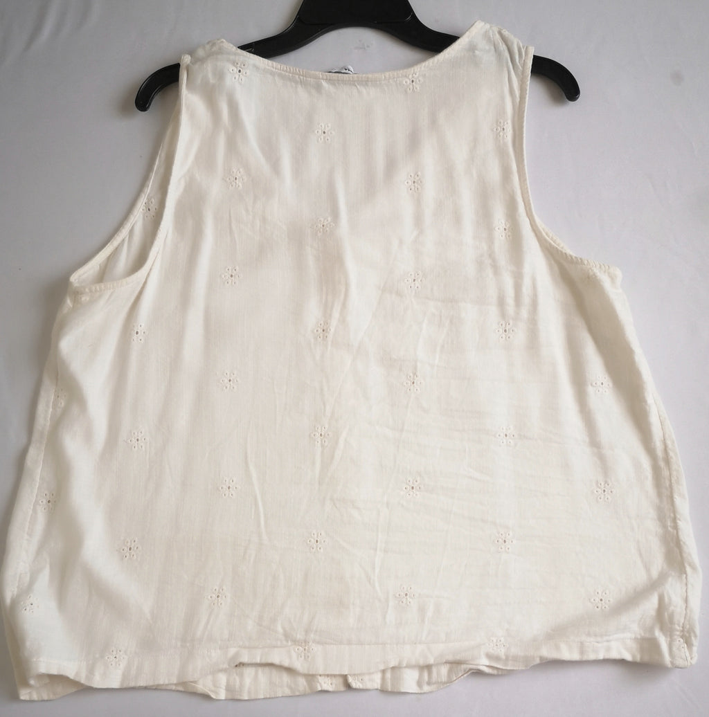 Pantalón de lino con blusa sin mangas ❤️