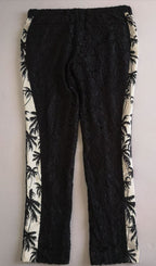 Blazer con pantalón de encaje