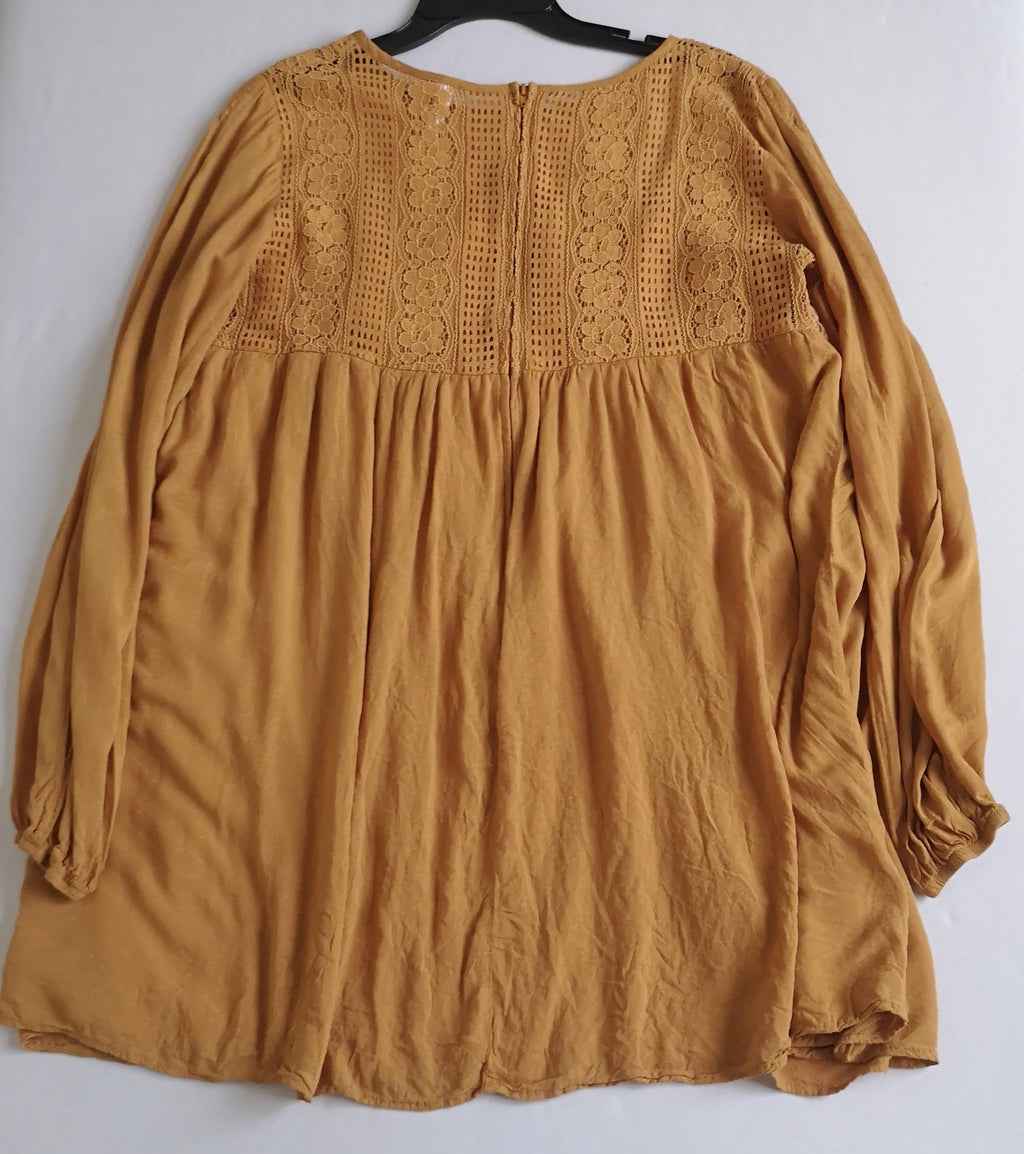 Vestido holgado abierto de las mangas incluye cartera