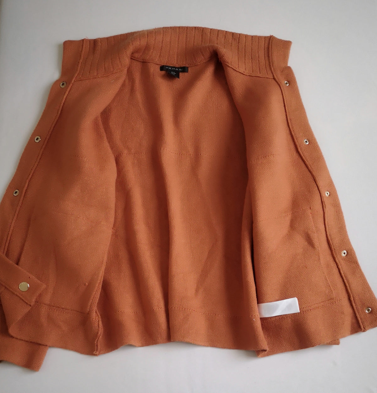 Jacket tejida con bolsas adelante ⚓