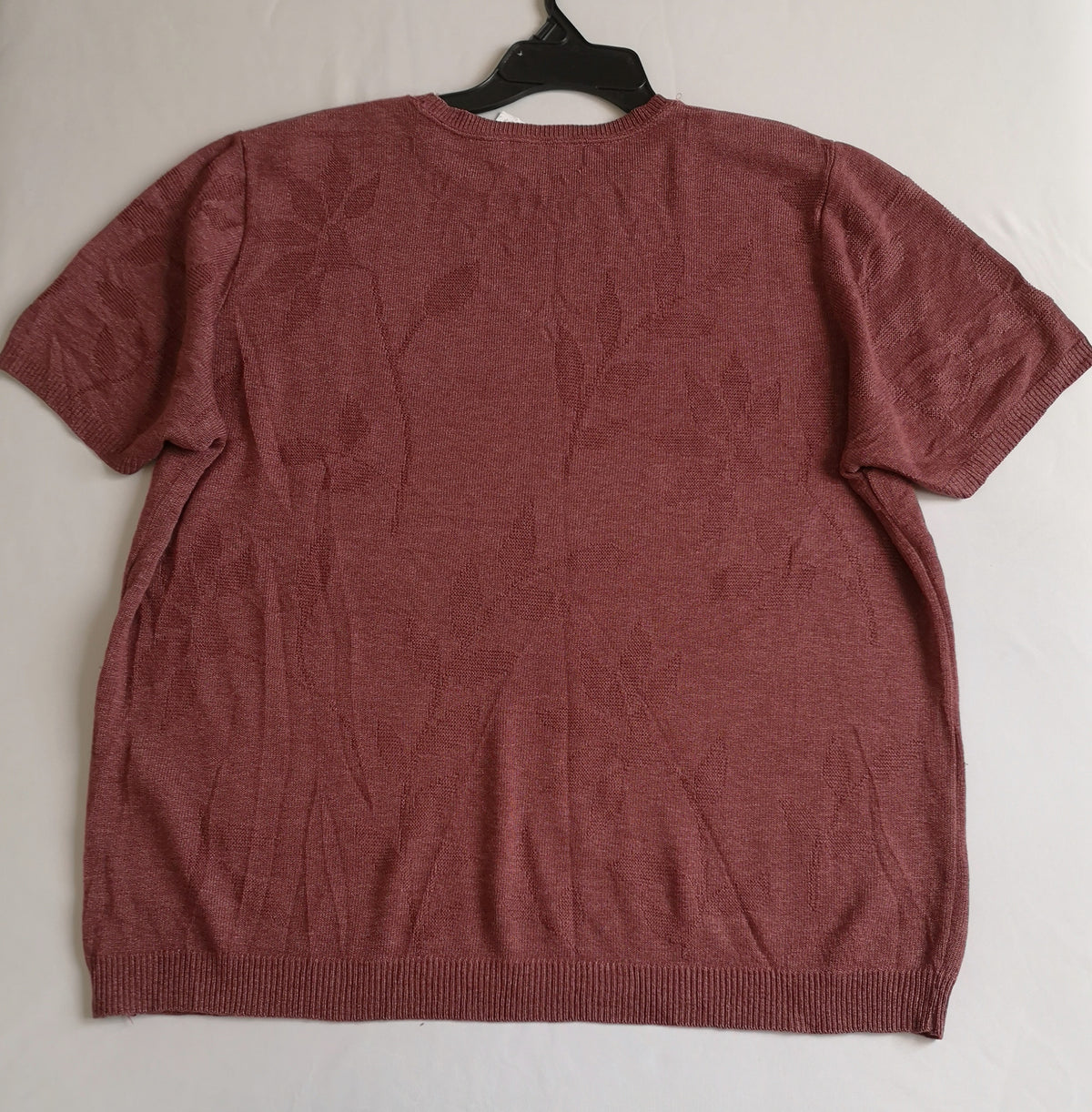 Blusa con brocado y palazzo corto