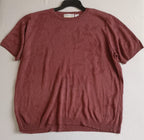 Blusa con brocado y palazzo corto