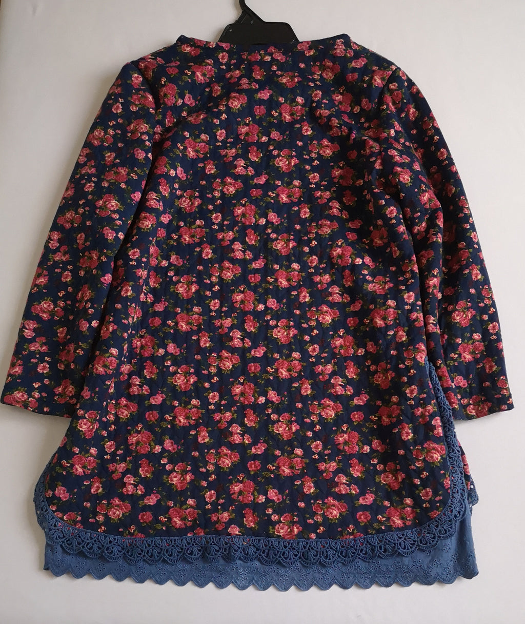 Blusa larga con forro incluye cincho