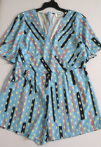 Enterizo con zipper atrás incluye cincho