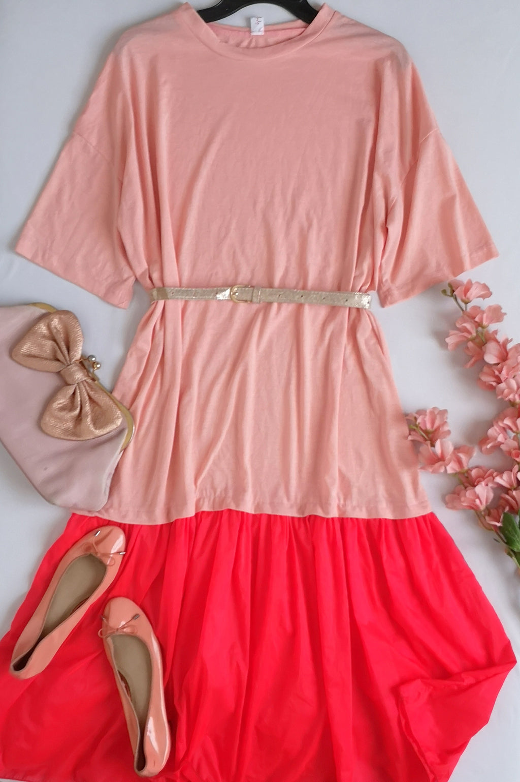Vestido al tobillo incluye cincho