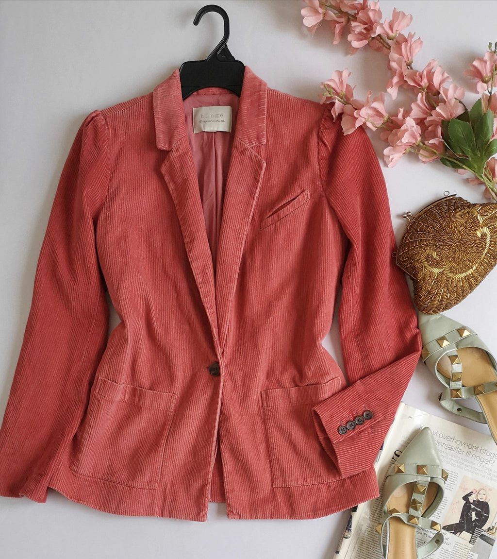 Blazer de corduroy