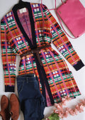 Cardigan tejido incluye cincho 💙